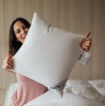 Kołdra z puchu gęsiego 140x200 Amore Light, batyst, 90% puch, letnia - Notte