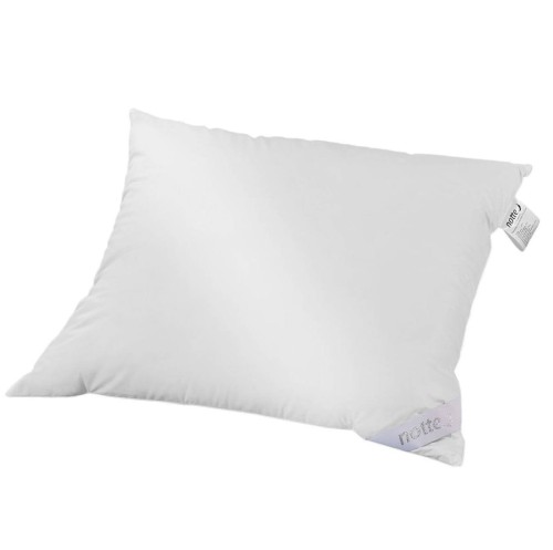 Poduszka z puchu gęsiego Luna 50x60, satyna bawełniana, 100% puch - Notte