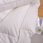 Kołdra z puchu gęsiego 220x200 Tree Goose Warm, bawełna i tencel, 100% puch, zimowa - Notte