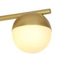 Lampa sufitowa kule Contina, złota - Nordlux