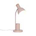 Lampka biurkowa z uchwytem na telefon Devone, Dusty Rose - Nordlux