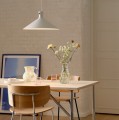 Lampa wisząca stożkowa Dorina, biała - Nordlux