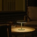 Lampa stołowa solarna Elmer, zielona - Nordlux