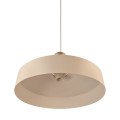 Nowoczesna lampa wisząca z oprawą z marmuru Elvas, beżowa - Nordlux