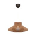 Designerska lampa wisząca drewniana Manago, naturalna - Nordlux