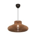Designerska lampa wisząca drewniana Manago, naturalna - Nordlux