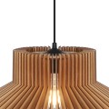 Designerska lampa wisząca drewniana Manago, naturalna - Nordlux