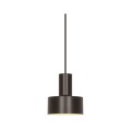 Minimalistyczna lampa wisząca Matis, czarna - Nordlux
