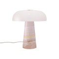 Lampa stołowa Glossy Mini kamień jadeit szkło, różowa - DFTP by Nordlux