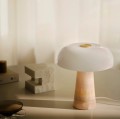 Lampa stołowa Glossy Mini kamień jadeit szkło, różowa - DFTP by Nordlux