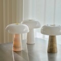 Lampa stołowa Glossy Mini kamień jadeit szkło, różowa - DFTP by Nordlux