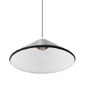 Lampa wisząca stożkowy klosz Kinto, czarna - DFTP by Nordlux