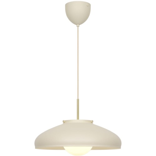 Nowoczesna lampa wisząca Latif, beżowa - DFTP by Nordlux
