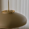 Nowoczesna lampa wisząca Latif, beżowa - DFTP by Nordlux