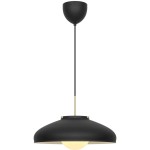 Nowoczesna lampa wisząca Latif, czarna - DFTP by Nordlux