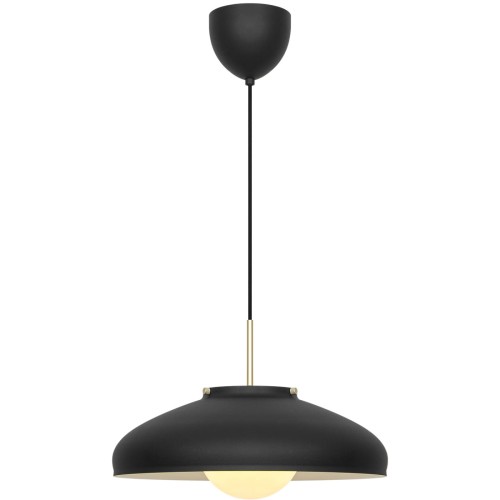 Nowoczesna lampa wisząca Latif, czarna - DFTP by Nordlux