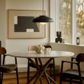 Nowoczesna lampa wisząca Latif, czarna - DFTP by Nordlux