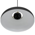 Nowoczesna lampa wisząca Latif, czarna - DFTP by Nordlux