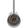 Minimalistyczna lampa sufitowa Mib 6, kolor chrom - DFTP by Nordlux