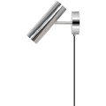 Minimalistyczna lampa ścienna Mib 6, kolor chrom - DFTP by Nordlux