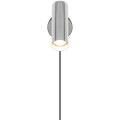 Minimalistyczna lampa ścienna Mib 6, kolor chrom - DFTP by Nordlux