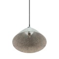 Designerska lampa wisząca Strap 36, filc, szara - DFTP by Nordlux