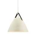 Designerska lampa wisząca Strap 36, piaskowa - DFTP by Nordlux