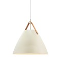 Designerska lampa wisząca Strap 36, piaskowa - DFTP by Nordlux