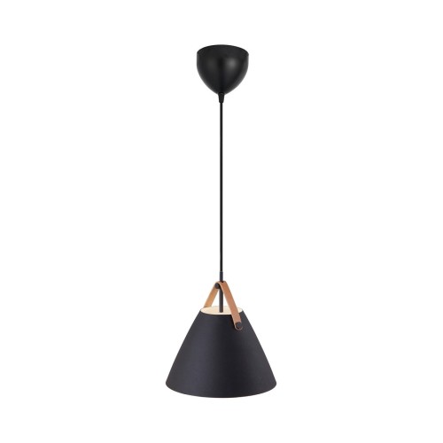 Designerska lampa wisząca Strap 27, czarna - DFTP by Nordlux