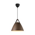 Designerska lampa wisząca Strap 27, beżowa - DFTP by Nordlux