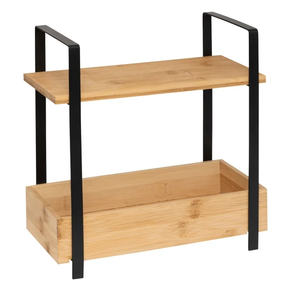 Organizer kuchenny na blat, czarny - 5five