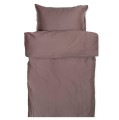 Pościel satynowa poszwa na kołdrę 140x200 Soul Maroon, 300 tc - Himla