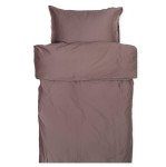 Pościel satynowa poszwa na kołdrę 200x220 Soul Maroon, 300 tc - Himla