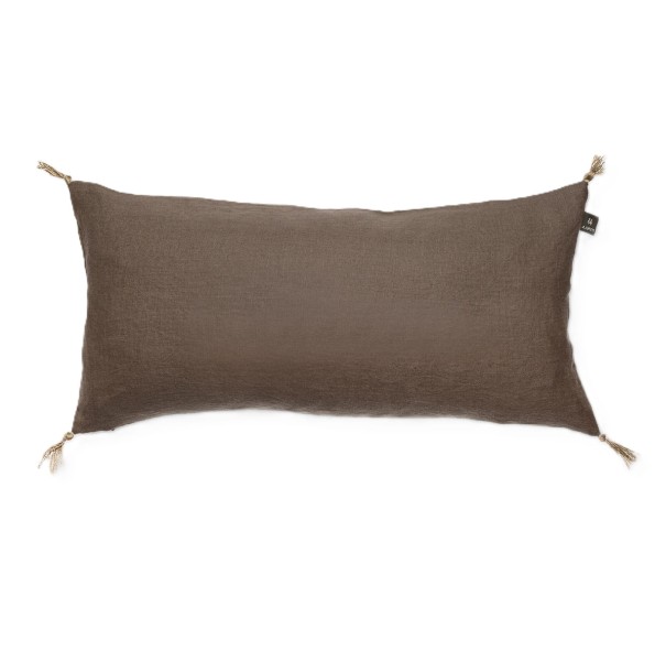 Lniana poszewka na poduszkę Sunshine 30x60, Coffee - Himla