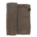 Lniany obrus na stół 145x330 Sunshine Coffee - Himla