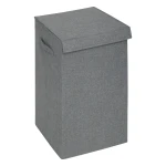 Składany kosz na pranie dwukomorowy Colorama, szary - 5five