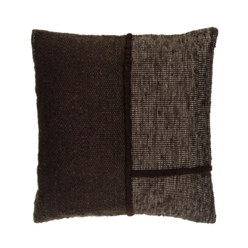 Poduszka dekoracyjna z włóczki bananowej Yaraba 50 x 50, brąz - Pomax
