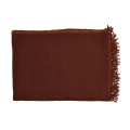Koc z wełny merino 220x150, brąz terra - Pomax