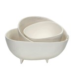 Misy dekoracyjne z nierówną teksturą Trulli, złamana biel - Pomax