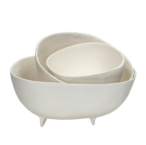 Misy dekoracyjne z nierówną teksturą Trulli, złamana biel - Pomax