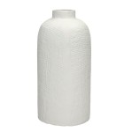 Wazon dekoracyjny z nierówną teksturą Trulli 30, złamana biel - Pomax