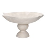 Misa dekoracyjna z papier-maché Apilar M, złamana biel - Pomax