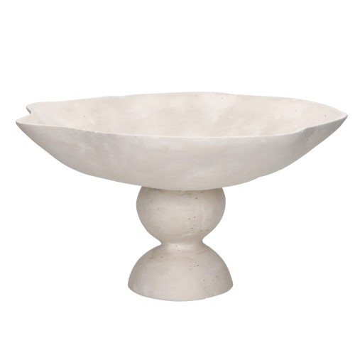 Misa dekoracyjna z papier-maché Apilar M, złamana biel - Pomax