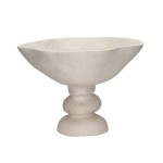 Misa dekoracyjna z papier-maché Apilar S, złamana biel - Pomax