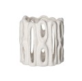 Biały lampion ceramiczny Cadiz 16 – Pomax