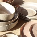 Talerze deserowe Spiro powder pink, 4 szt - Pomax