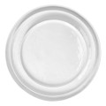 Talerze obiadowe porcelanowe Porcelino białe, 4 szt - Pomax