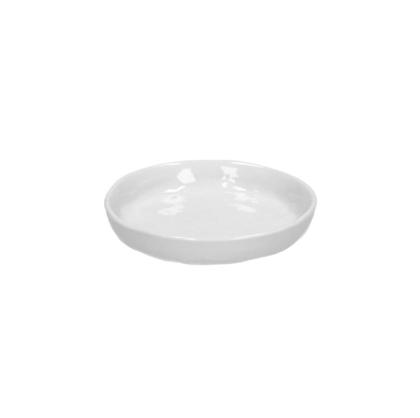 Talerzyki do przystawek porcelanowe Porcelino białe, 12 szt - Pomax