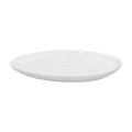 Talerze obiadowe owalne porcelanowe Porcelino białe, 4 szt - Pomax