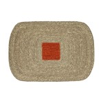 Podkładki na stół z trawy morskiej Quadri Safron 50x35, 2 szt - Pomax